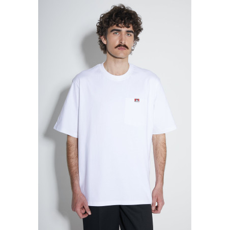 Koszulka Ben Davis Heavy SS Duty Pocket White