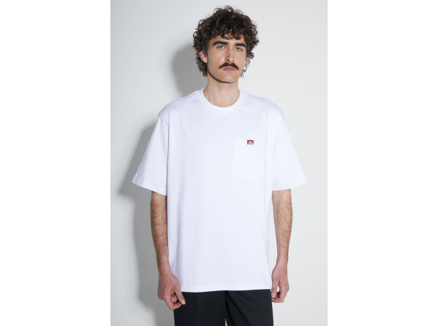 Koszulka Ben Davis Heavy SS Duty Pocket White