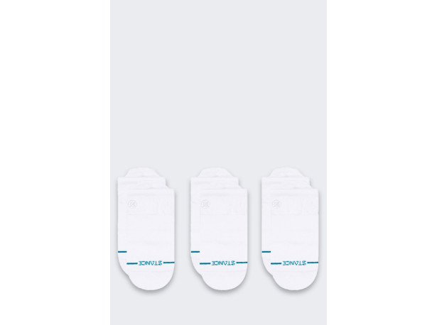 Skarpety Stance Icon Low Tab 3 pary White