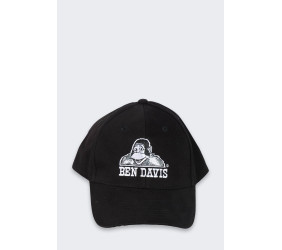 Czapka Ben Davis Embroidery Baseball BlackWhite
