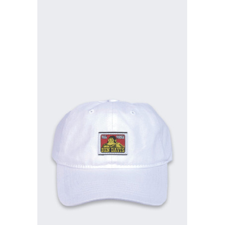 Czapka Ben Davis Twill Baseball White