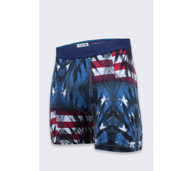 Bokserki Stance Banner Brief Boxer Blue