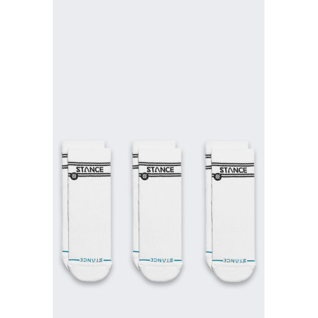 Skarpety Stance Basic Quarter 3 pary White