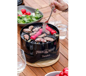 Grill Stołowy Feuerhand Tamber Jet Black
