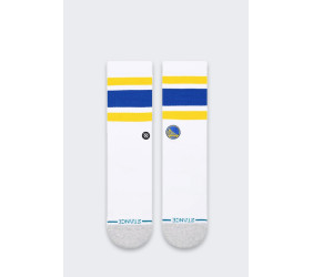 Skarpety Stance Tube Golden State Warriors White