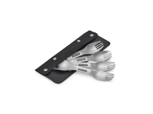 BB-Zestaw 4 sztućców stalowych 5el. NEW