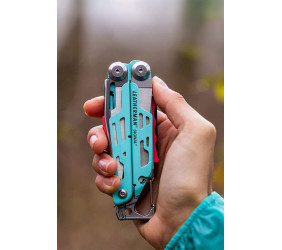 Multitool Leatherman Signal Etui Aqua Stainless