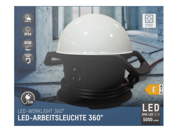 Lampa robocza Ansmann Ball Light 360 5000 lm 230V