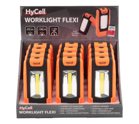 Lampa warsztatowa HyCell COB LED Flexi 3xAAA