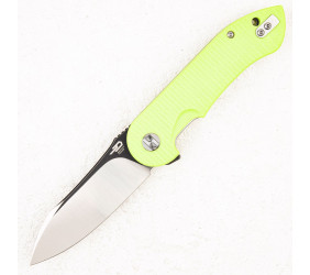 Nóż składany Bestech Torpedo Fluorescent Green G10