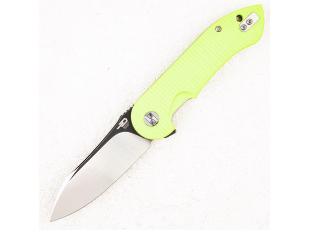 Nóż składany Bestech Torpedo Fluorescent Green G10