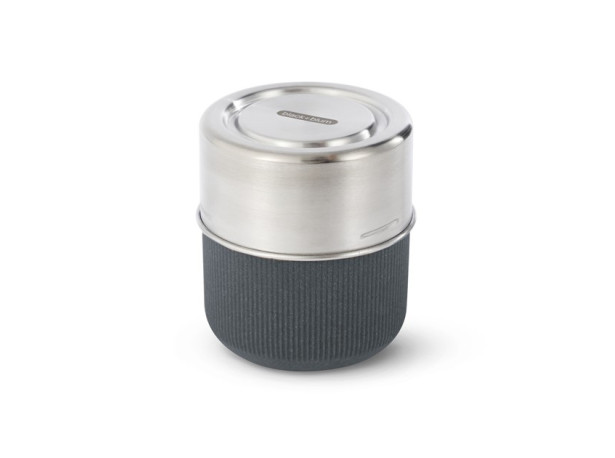 BB-Lunch bowl szklany S, łupkowy