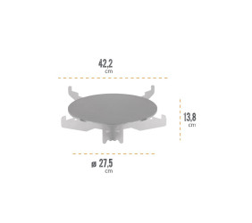 Płyta Grillowa Do Kuchenki Rakietowej Petromax