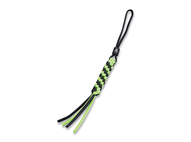 Zawieszka Paracord WE GreenBlack Ti Bead Black