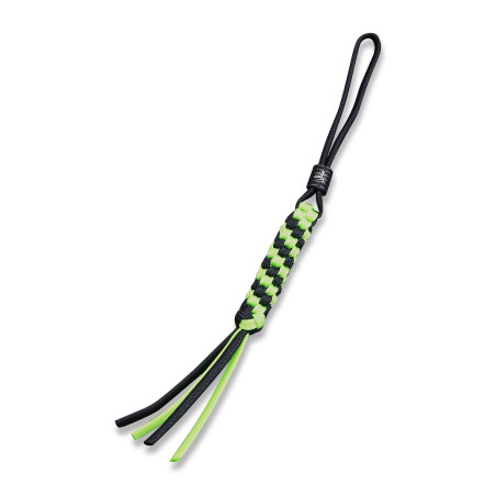 Zawieszka Paracord WE GreenBlack Ti Bead Black