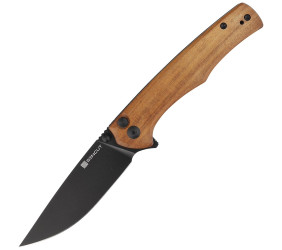 Nóż Sencut Crowley Guibourtia Wood, Black Stonewas