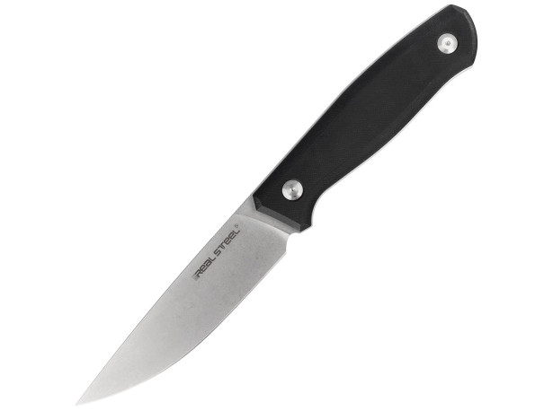 Nóż Real Steel Arbiter Black G10, Stonewash 9Cr18M