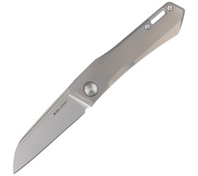 Nóż Real Steel Solis Gray Titanium, Satin N690 by