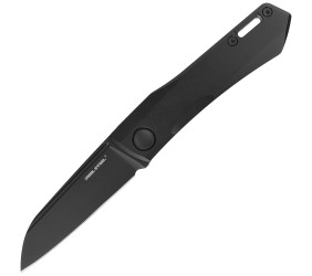 Nóż Real Steel Solis Black Titanium, Blackwash N69