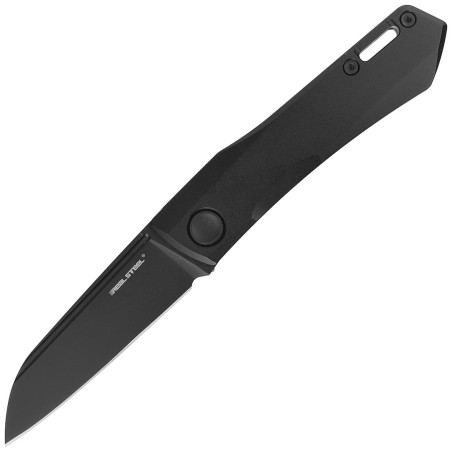 Nóż Real Steel Solis Black Titanium, Blackwash N69