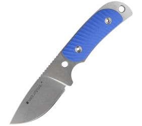 Nóż Real Steel Hunter 165 Blue G10, Stonewashed 12