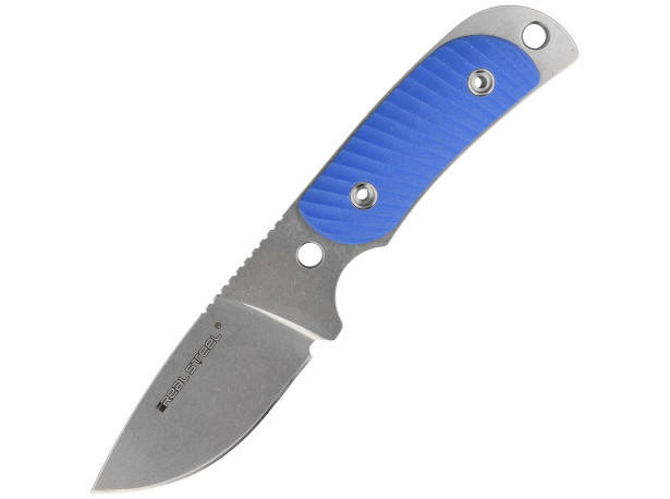 Nóż Real Steel Hunter 165 Blue G10, Stonewashed 12