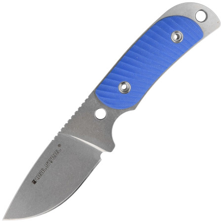 Nóż Real Steel Hunter 165 Blue G10, Stonewashed 12