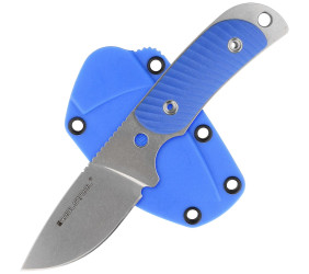 Nóż Real Steel Hunter 165 Blue G10, Stonewashed 12