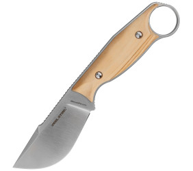 Nóż Real Steel Furrier Skinner Olive Wood, Satin N