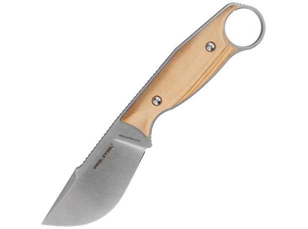 Nóż Real Steel Furrier Skinner Olive Wood, Satin N