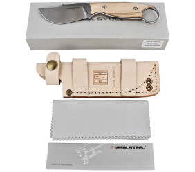 Nóż Real Steel Furrier Skinner Olive Wood, Satin N