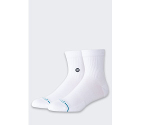 Skarpety Stance Icon Quarter 3 pary White
