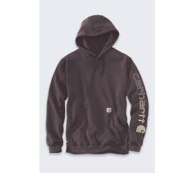 Bluza Carhartt Iconic K288 Logo Dark Sepia