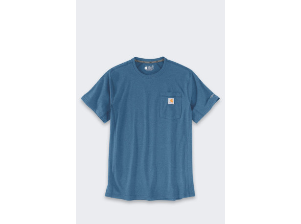 Koszulka Carhartt Force Mid SS Pocket Dark Blue