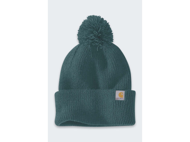 Czapka z Pomponem Carhartt Cuffed Greenstone