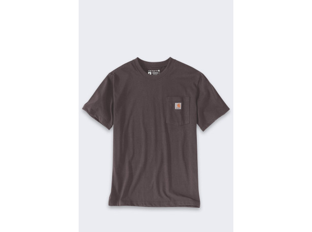 Koszulka Carhartt Dearborn Relax Pocket Dark Sepia