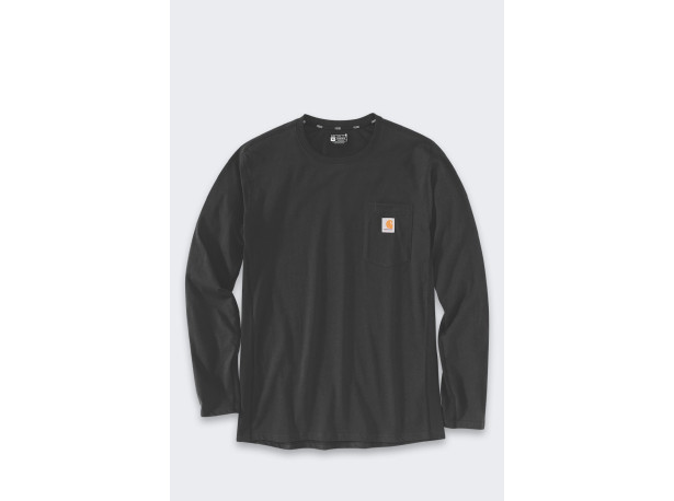 Koszulka Carhartt Force Midweight Pocket BLACK