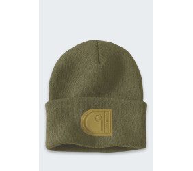 Czapka Carhartt C Patch Beanie DARK BRONZED GREEN