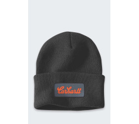 Czapka Carhartt Script Patch Beanie BLACK
