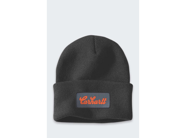 Czapka Carhartt Script Patch Beanie BLACK