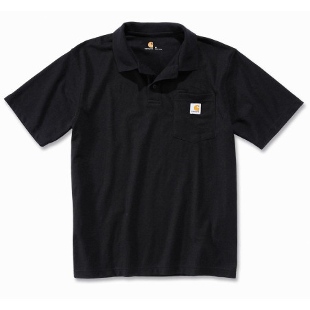 Koszulka Carhartt Polo Contractor Work Black