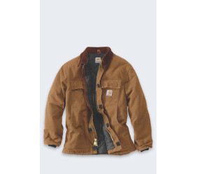 Kurtka Carhartt Firm Duck Traditional Brown