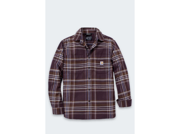 Koszula Flanelowa Carhartt Midweight Pleid Sepia