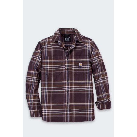 Koszula Flanelowa Carhartt Midweight Pleid Sepia
