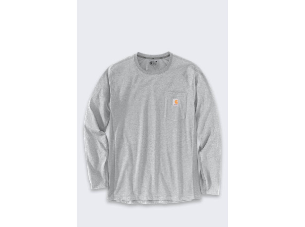 Koszulka Carhartt Force Midweight Pocket Grey