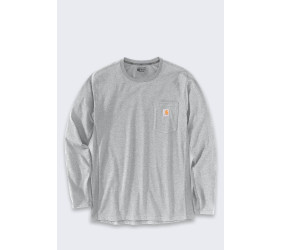 Koszulka Carhartt Force Midweight Pocket Grey