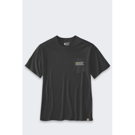 Koszulka Carhartt Relaxed Fit Light Pocket Black