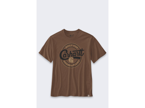 Koszulka Carhartt Script Graphic Red Duck