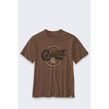 Koszulka Carhartt Script Graphic Red Duck