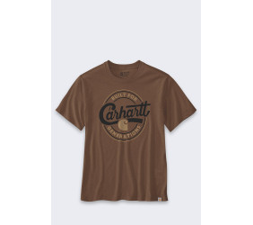 Koszulka Carhartt Script Graphic Red Duck